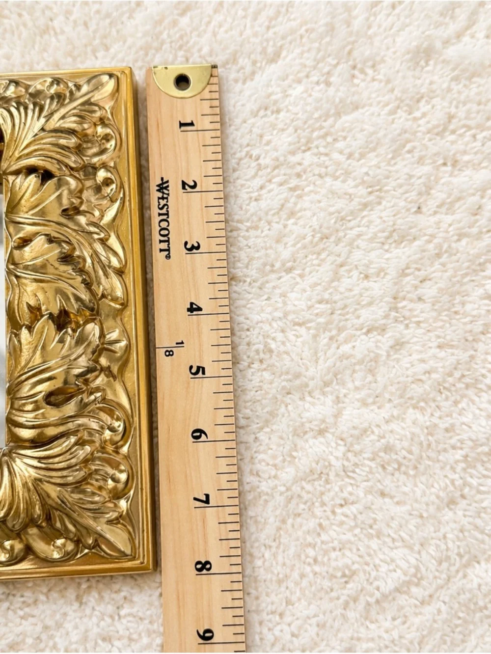 Set of 3 Vintage Style Gold Ornate Frames Home Interiors Wall Decor